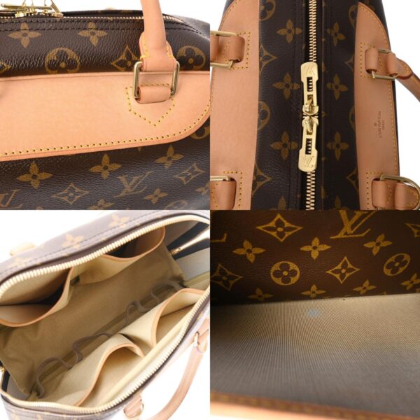 800000125258000 11 c Louis Vuitton Deauville Monogram Handbag Brown