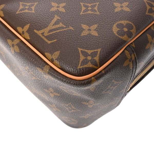 800000125258000 9 Louis Vuitton Deauville Monogram Handbag Brown