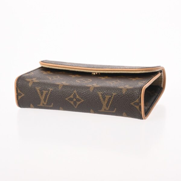 800000125270000 3 Louis Vuitton Pochette Florentine Monogram Waist Bag Brown