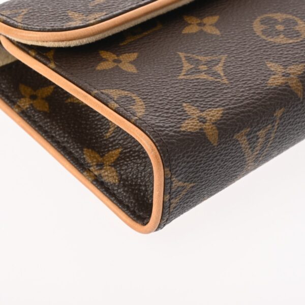 800000125270000 4 Louis Vuitton Pochette Florentine Monogram Waist Bag Brown