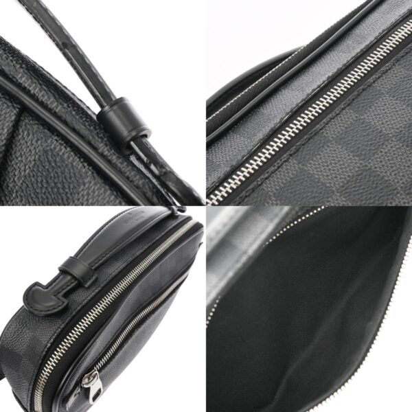 800000125345000 11 c Louis Vuitton Umbrella Damier Graphite Body Bag Black