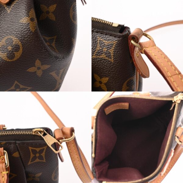 800000125366000 11 c Louis Vuitton Nano Turenne Monogram Shoulder Bag Brown