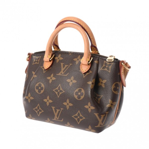 800000125366000 2 Louis Vuitton Nano Turenne Monogram Shoulder Bag Brown