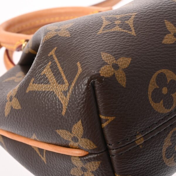 800000125366000 7 Louis Vuitton Nano Turenne Monogram Shoulder Bag Brown