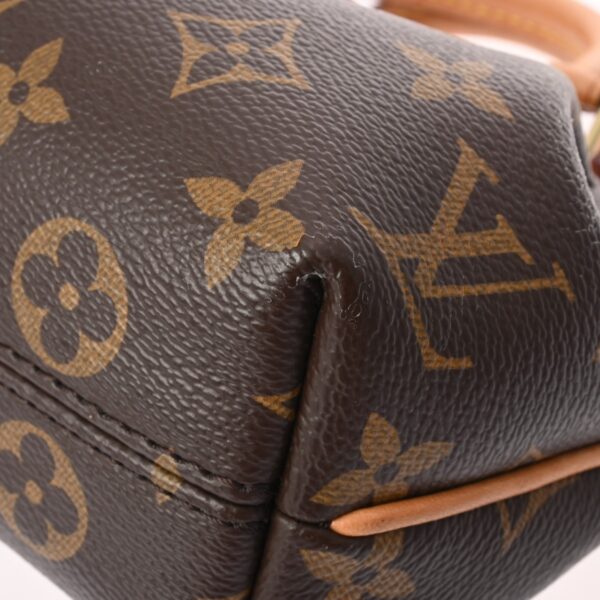 800000125366000 8 Louis Vuitton Nano Turenne Monogram Shoulder Bag Brown