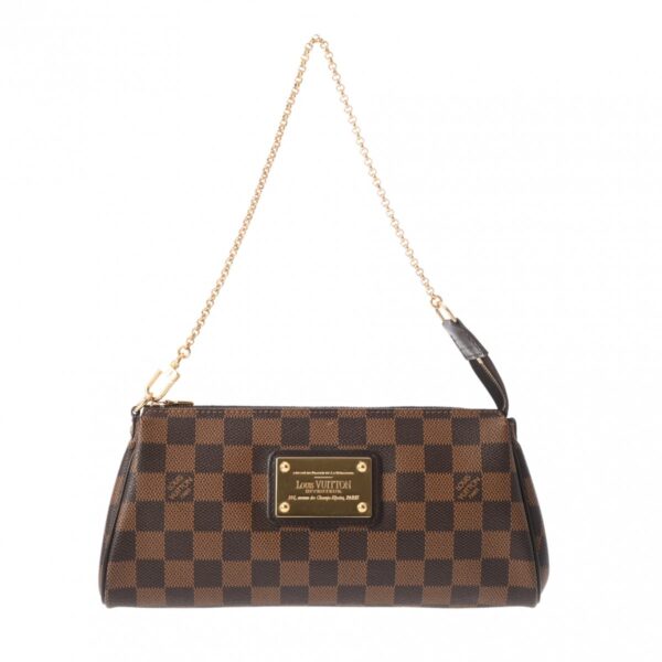 800000125407000 1 Louis Vuitton Eva 2WAY Damier Shoulder Bag Brown