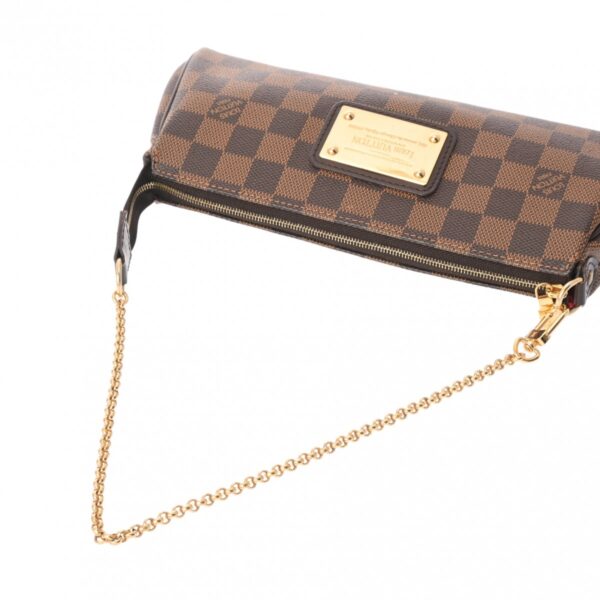 800000125407000 3 Louis Vuitton Eva 2WAY Damier Shoulder Bag Brown