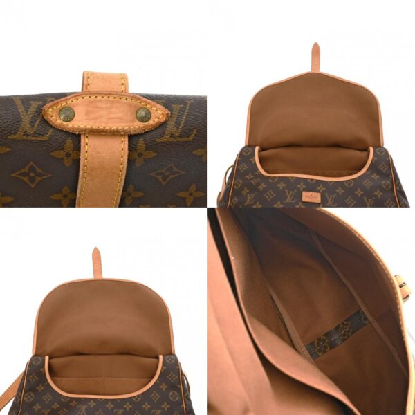 800000125424000 14 c Louis Vuitton Saumur 35 Monogram Shoulder Bag Brown