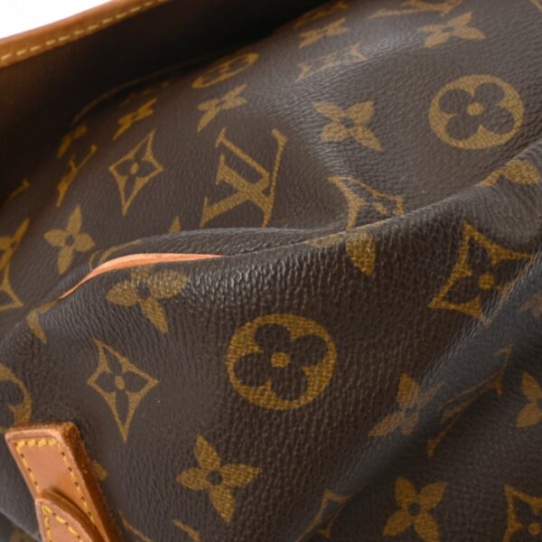 800000125424000 7 Louis Vuitton Saumur 35 Monogram Shoulder Bag Brown