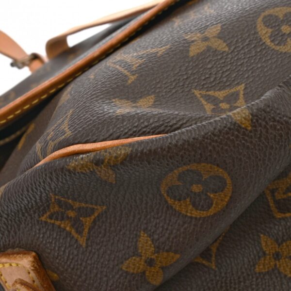 800000125424000 9 Louis Vuitton Saumur 35 Monogram Shoulder Bag Brown