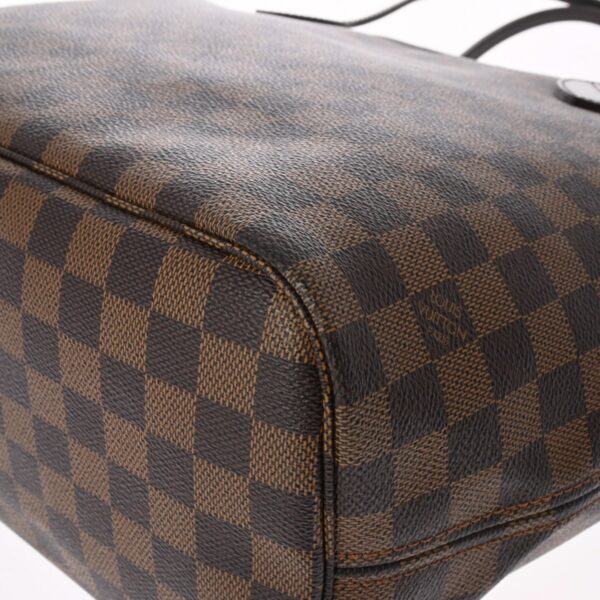 800000125467000 9 Louis Vuitton Neverfull MM Damier Tote Bag Brown