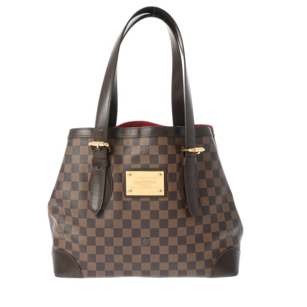 800000125502000 1 Louis Vuitton Hampstead MM Damier Handbag Brown