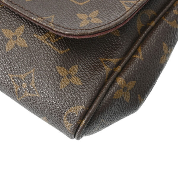 800000126123000 7 Louis Vuitton Favorite MM 2WAY Monogram Shoulder Bag Brown