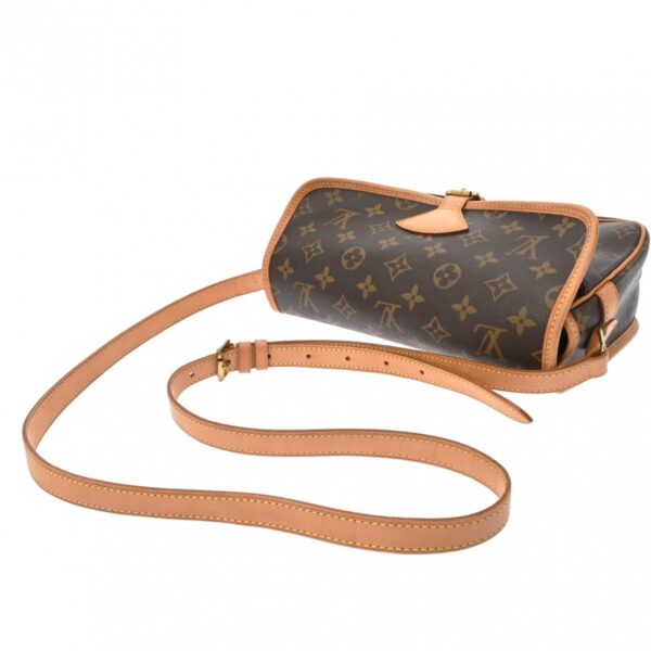 800000126130000 3 Louis Vuitton Sologne Monogram Shoulder Bag Brown