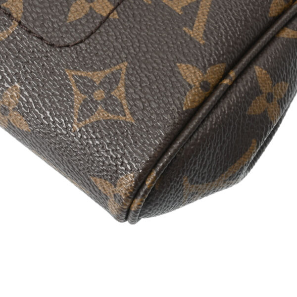 800000126133000 8 Louis Vuitton Favorite PM 2WAY Monogram Shoulder Bag Brown