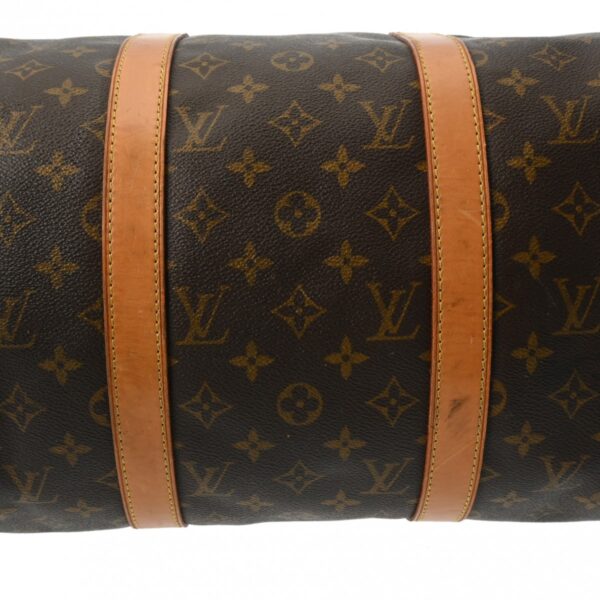 800000126225000 10 Louis Vuitton Keepall 50 Monogram Bag Brown