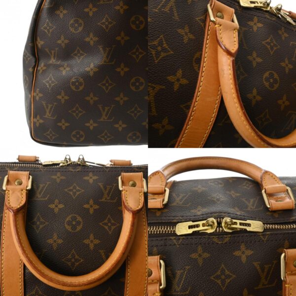 800000126225000 11 c Louis Vuitton Keepall 50 Monogram Bag Brown