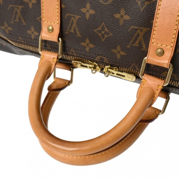 800000126225000 3 Louis Vuitton Keepall 50 Monogram Bag Brown