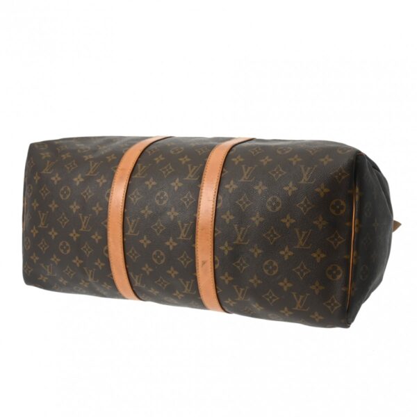 800000126225000 5 Louis Vuitton Keepall 50 Monogram Bag Brown