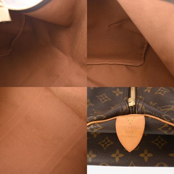 800000126279000 23 c Louis Vuitton Keepall 55 Monogram Bag Brown