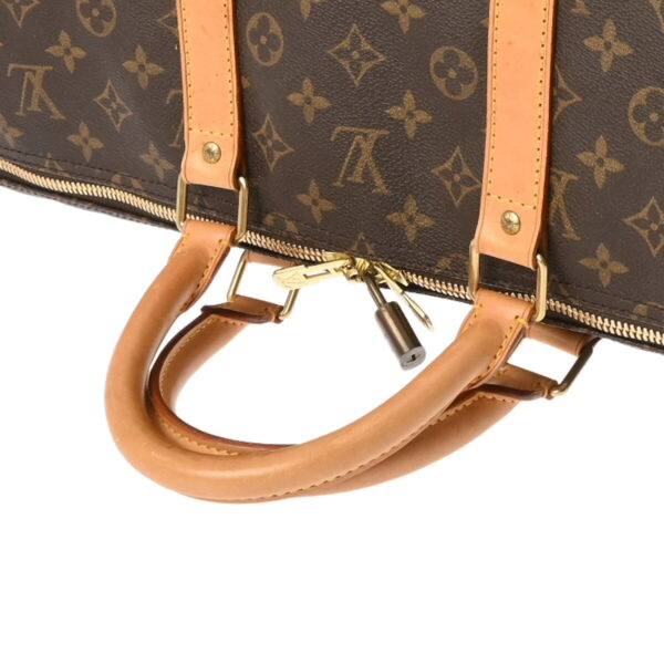 800000126279000 3 Louis Vuitton Keepall 55 Monogram Bag Brown