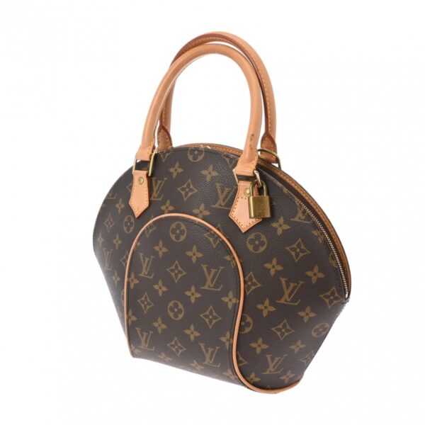 800000126301000 2 Louis Vuitton Ellipse PM Monogram Handbag Brown