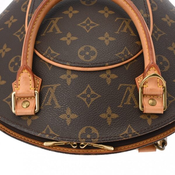 800000126301000 9 Louis Vuitton Ellipse PM Monogram Handbag Brown