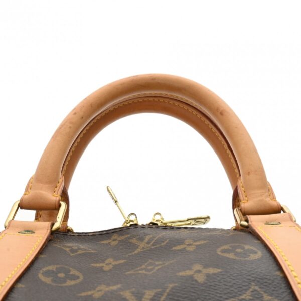 800000126304000 4 Louis Vuitton Keepall 55 Monogram Bag Brown