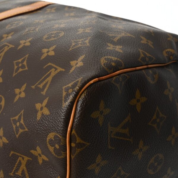 800000126304000 8 Louis Vuitton Keepall 55 Monogram Bag Brown