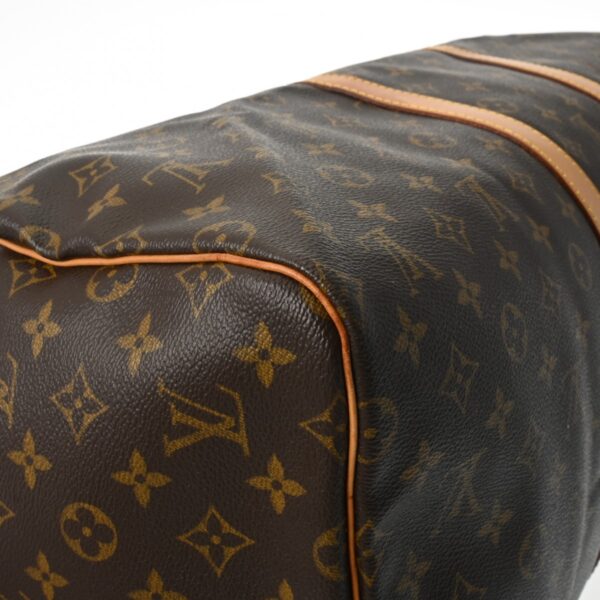 800000126304000 9 Louis Vuitton Keepall 55 Monogram Bag Brown