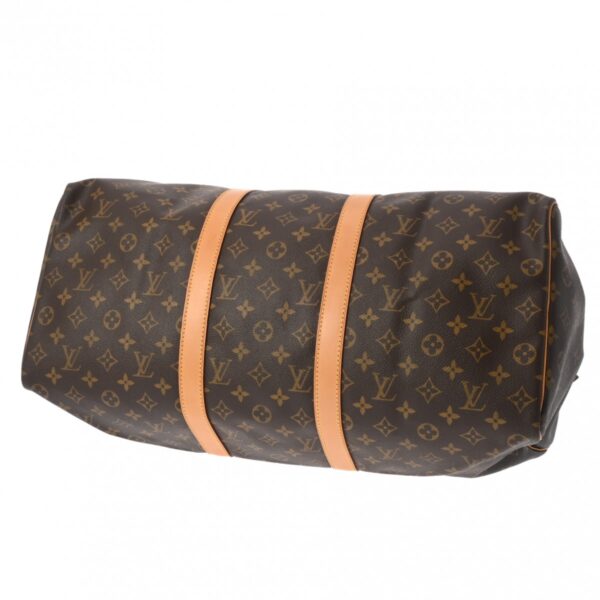 800000126454000 5 Louis Vuitton Keepall 50 Monogram Bag Brown