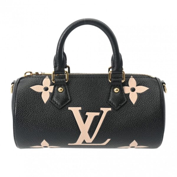 800000126488000 1 Louis Vuitton Papillon BB 2WAY Empreinte Handbag Black