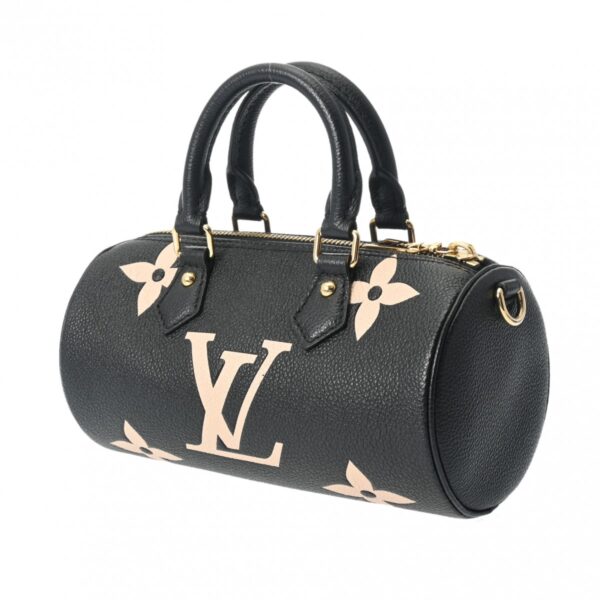 800000126488000 2 Louis Vuitton Papillon BB 2WAY Empreinte Handbag Black