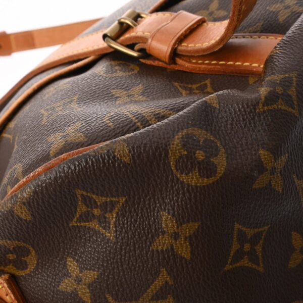 800000126501000 7 Louis Vuitton Saumur 43 Monogram Shoulder Bag Brown