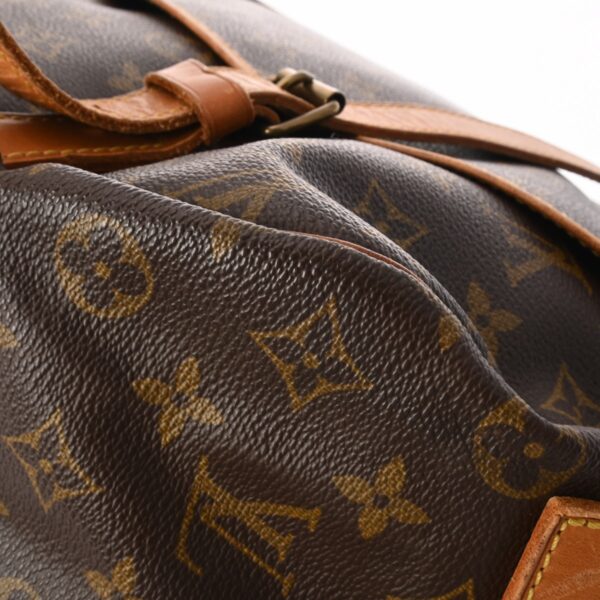 800000126501000 8 Louis Vuitton Saumur 43 Monogram Shoulder Bag Brown