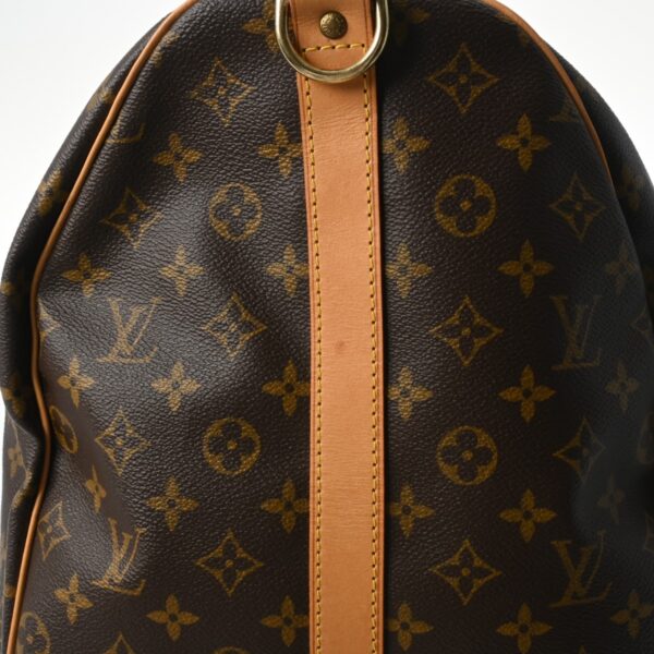 800000126529000 10 Louis Vuitton Keepall Bandouliere 60 Monogram Bag Brown