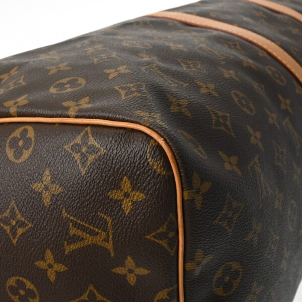 800000126529000 9 Louis Vuitton Keepall Bandouliere 60 Monogram Bag Brown