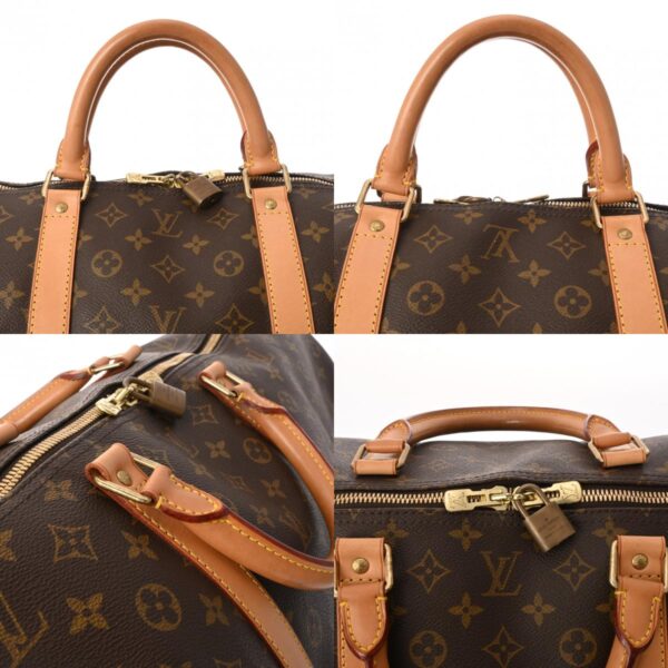 800000126562000 16 c Louis Vuitton Keepall Bandouliere 60 Monogram Bag Brown