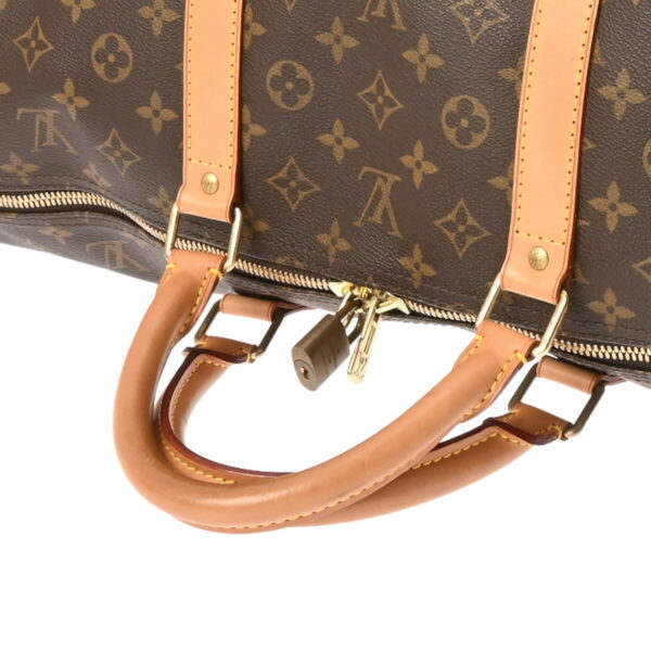 800000126562000 3 Louis Vuitton Keepall Bandouliere 60 Monogram Bag Brown