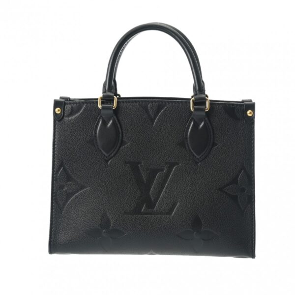 800000126650000 1 Louis Vuitton On the Go PM 2WAY Empreinte Handbag Noir Black