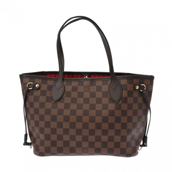 800000126692000 1 Louis Vuitton Neverfull PM Damier Handbag Brown