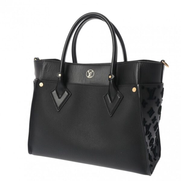 800000126709000 2 Louis Vuitton On My Side MM Calf 2WAY Bag Noir