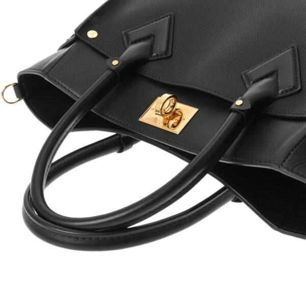 800000126709000 3 Louis Vuitton On My Side MM Calf 2WAY Bag Noir