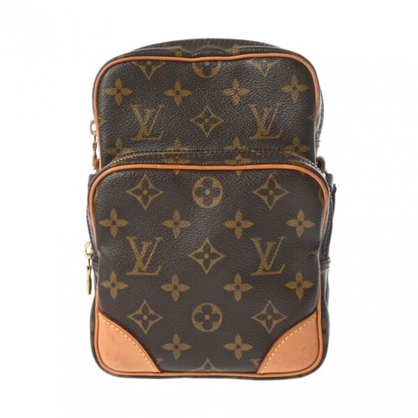 800000126719000 1 Louis Vuitton Amazon Monogram Shoulder Bag Brown