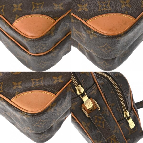 800000126719000 10 c Louis Vuitton Amazon Monogram Shoulder Bag Brown