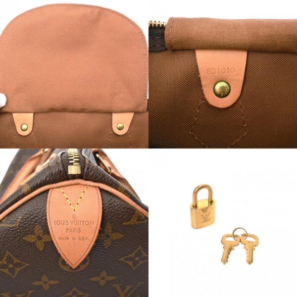 800000126724000 15 c Louis Vuitton Speedy 35 Monogram Handbag Brown