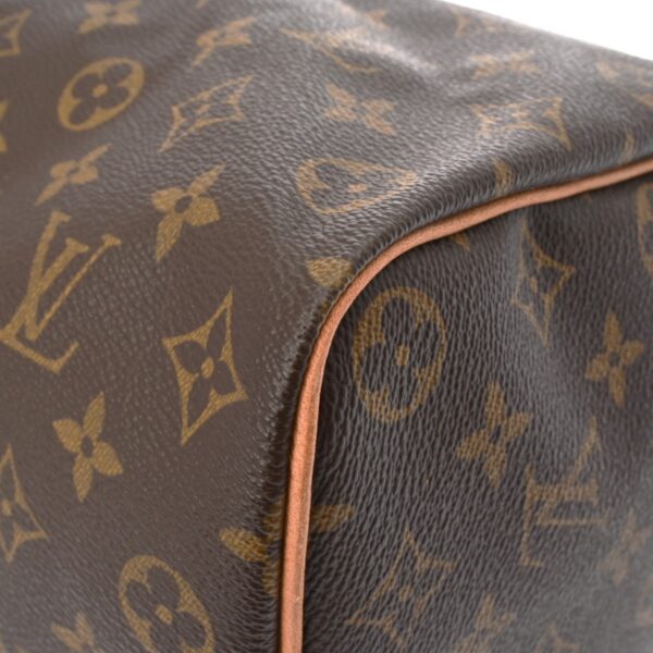 800000126724000 6 Louis Vuitton Speedy 35 Monogram Handbag Brown