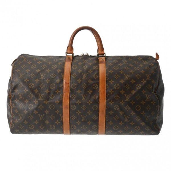 800000126974000 1 Louis Vuitton Keepall 55 Monogram Bag Brown