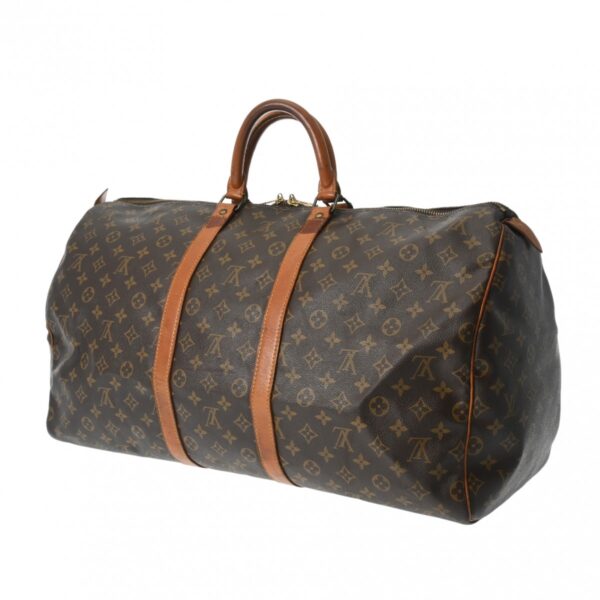 800000126974000 2 Louis Vuitton Keepall 55 Monogram Bag Brown