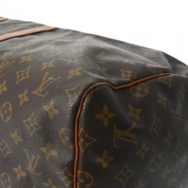 800000126974000 6 Louis Vuitton Keepall 55 Monogram Bag Brown